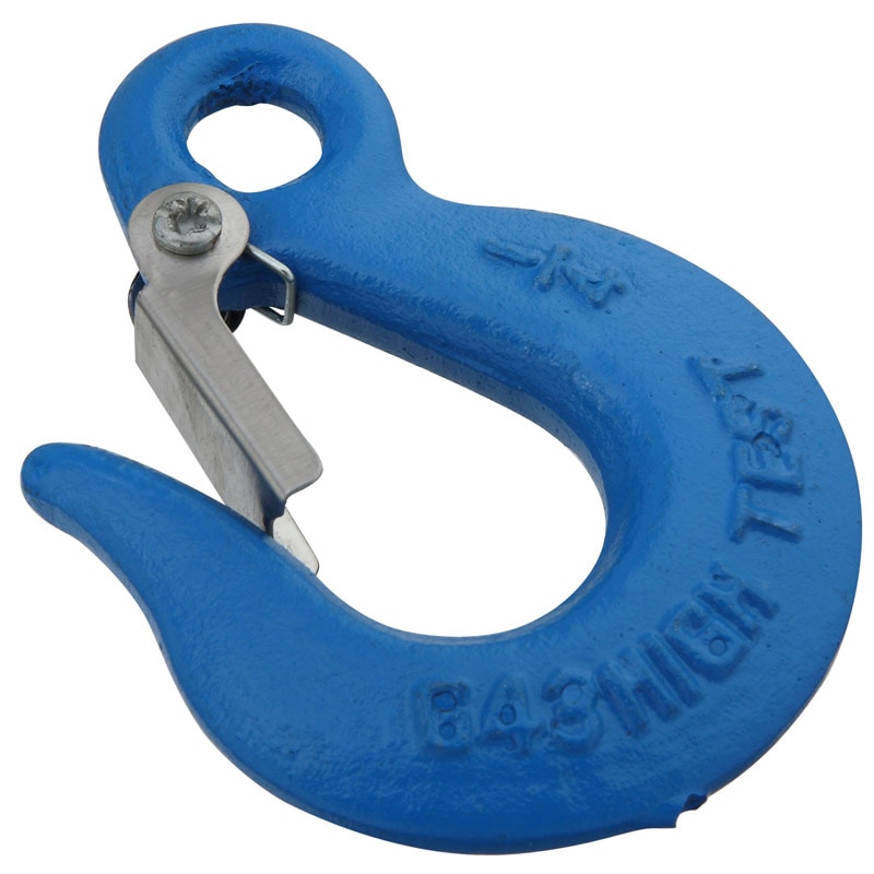 EYE SLIP HOOK 1/4" BLUE