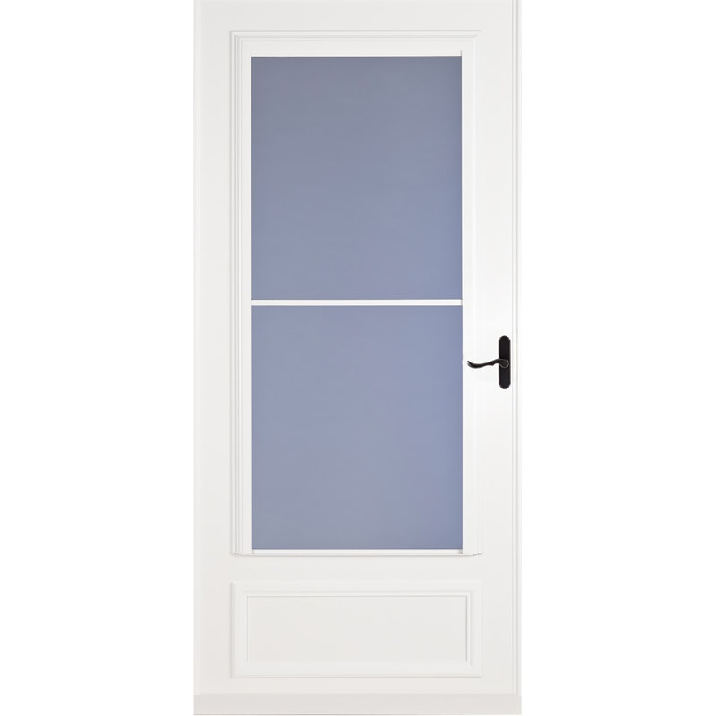 STORM DOOR 36" WHT MDVW
