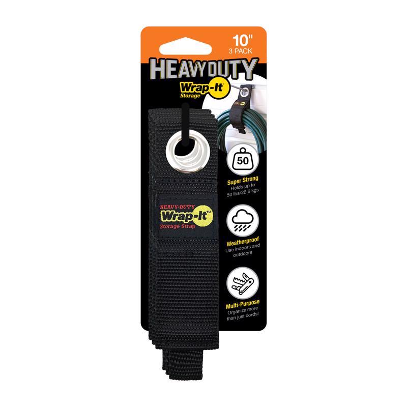 STORAGE STRAP 10" 3PK
