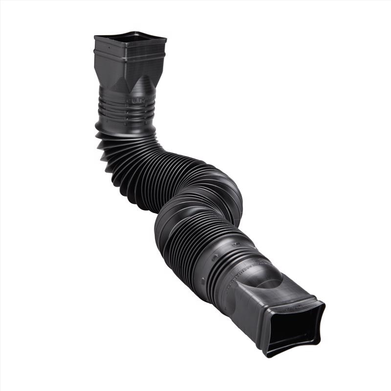 DWNSPOUT EXTENSN BLK 55"L