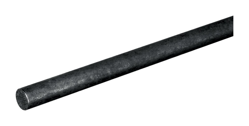 UNTHD ROD HR STL 3/8X48"