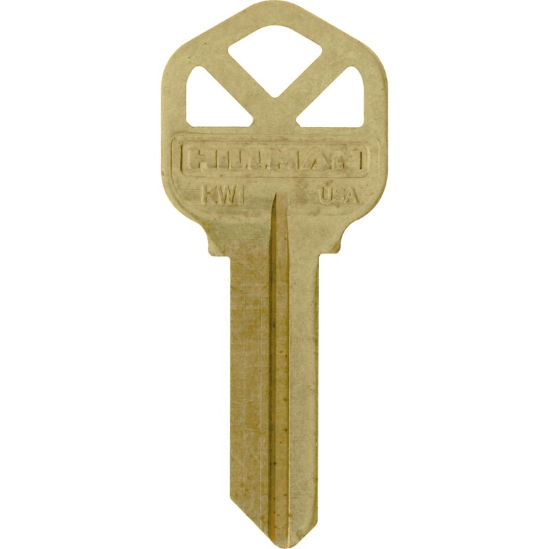 KEY KWKST KW1 BRASS