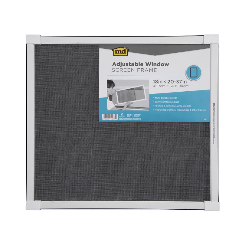 ADJUSTABLE SCRN WHT 18"W