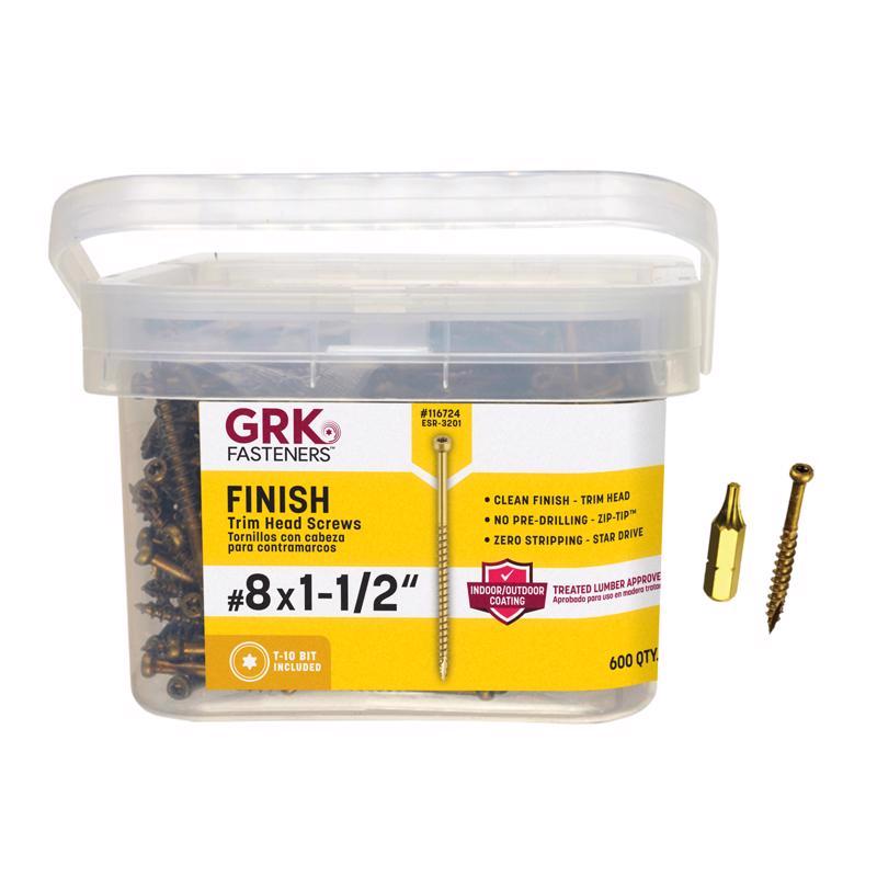 TRM SCREWS #8X1.5" 600PK