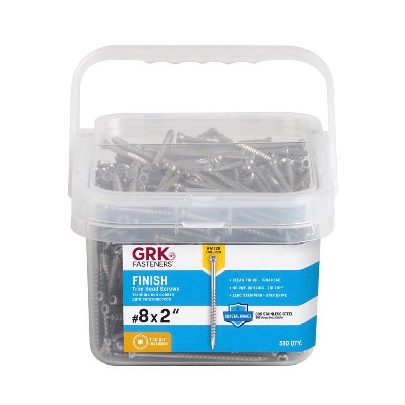 TRIM SCREW #8X2" 510PK