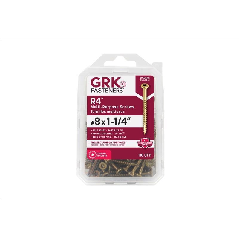 MP SCRW #8X1.25" 110PK