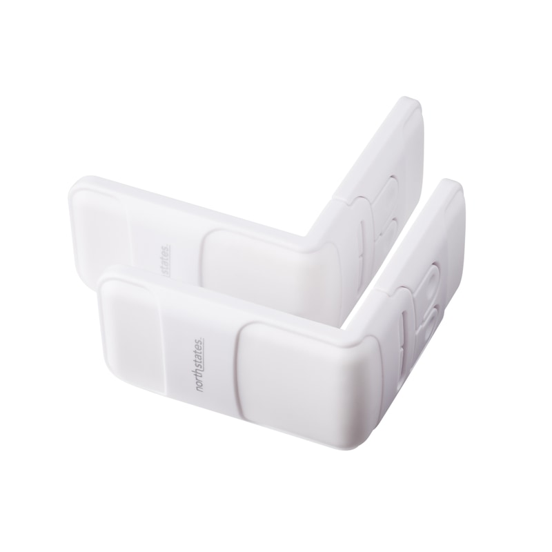 2PK DRWER LOCKS ABS/TPR WHT