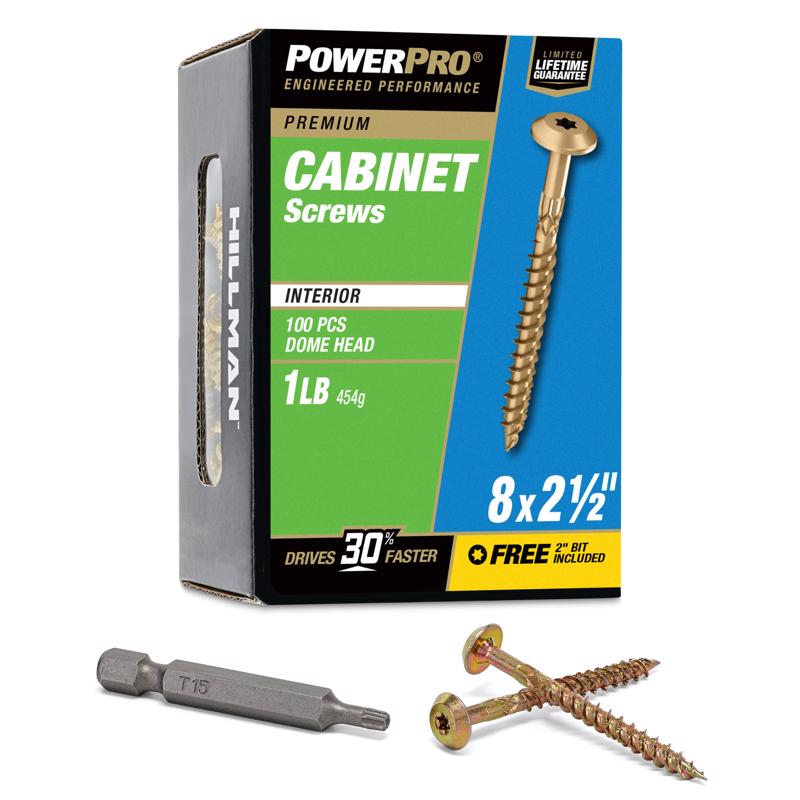 CAB SCREW 8X2.5" 1#