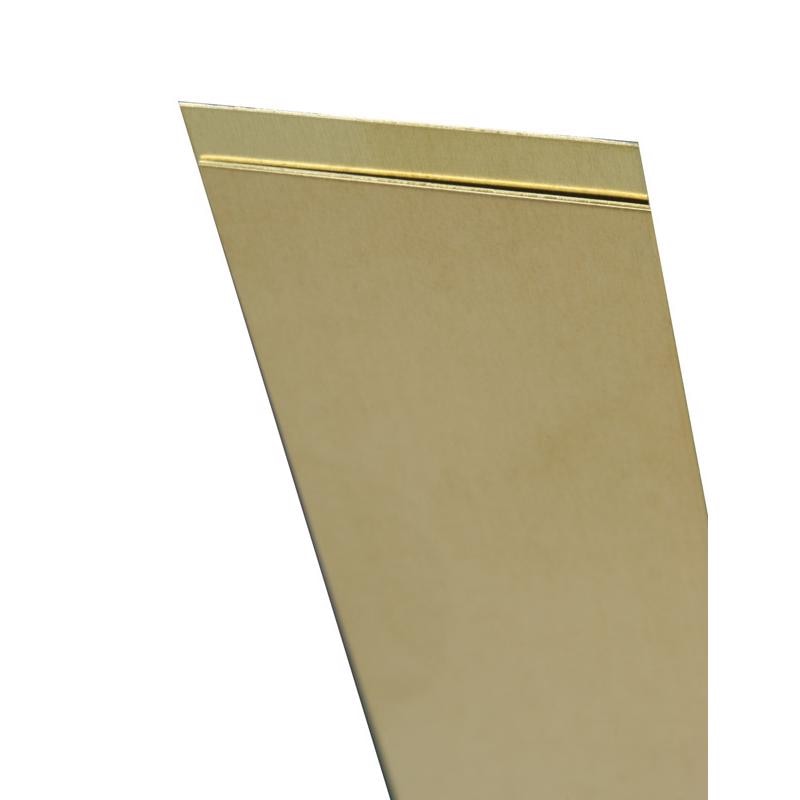 BRASS SHEET 4X.01X10"