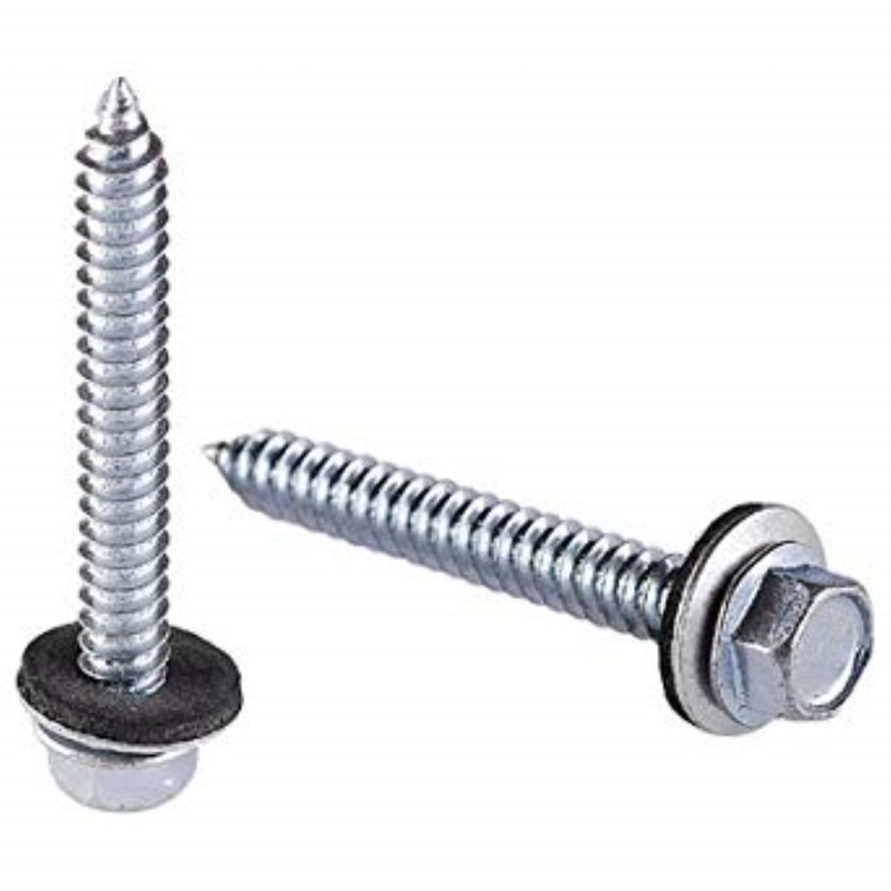 SM SCREW HEX #9X2" 1#