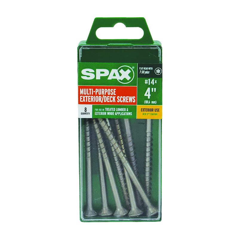 DECK SCREW #14X4" 8PK
