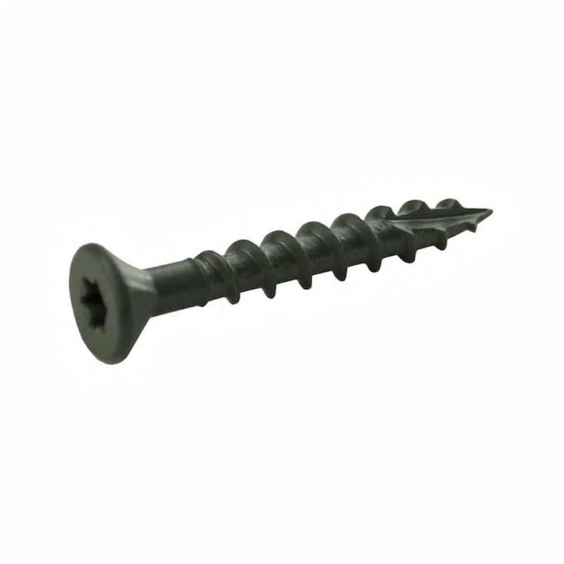 SCREW STR GRN 8X1.25" 1#