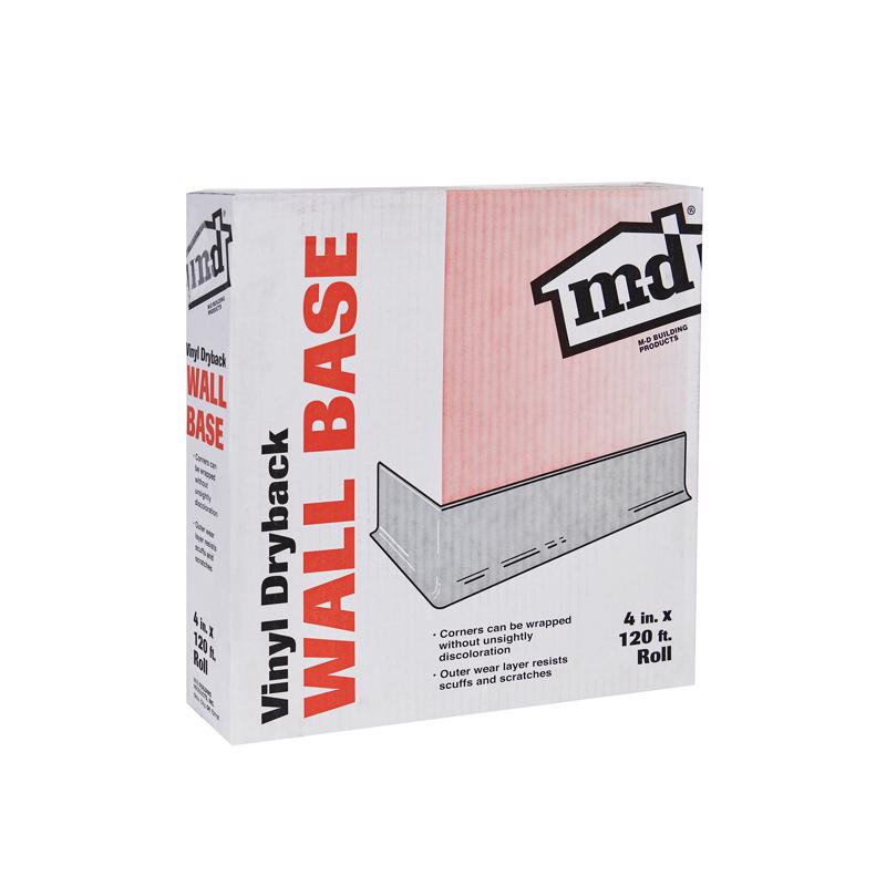 VINYL WALLBASE4"X120'BRN