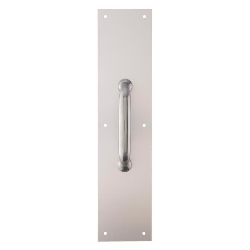 PULL PLATE ALUMINUM 15"L