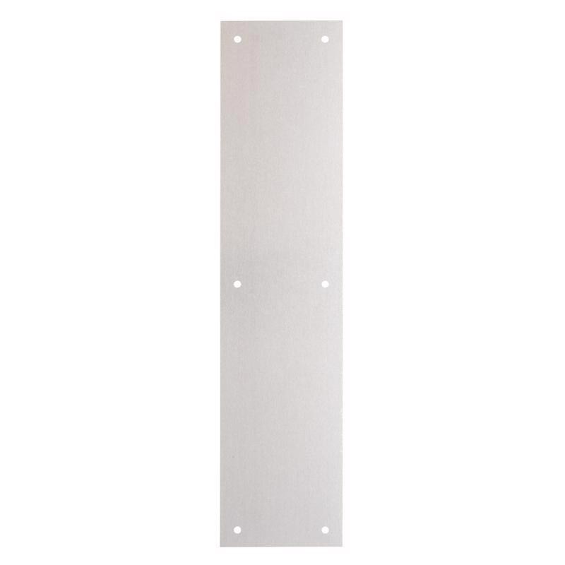 PULL PLATE ALUMINUM 15"L