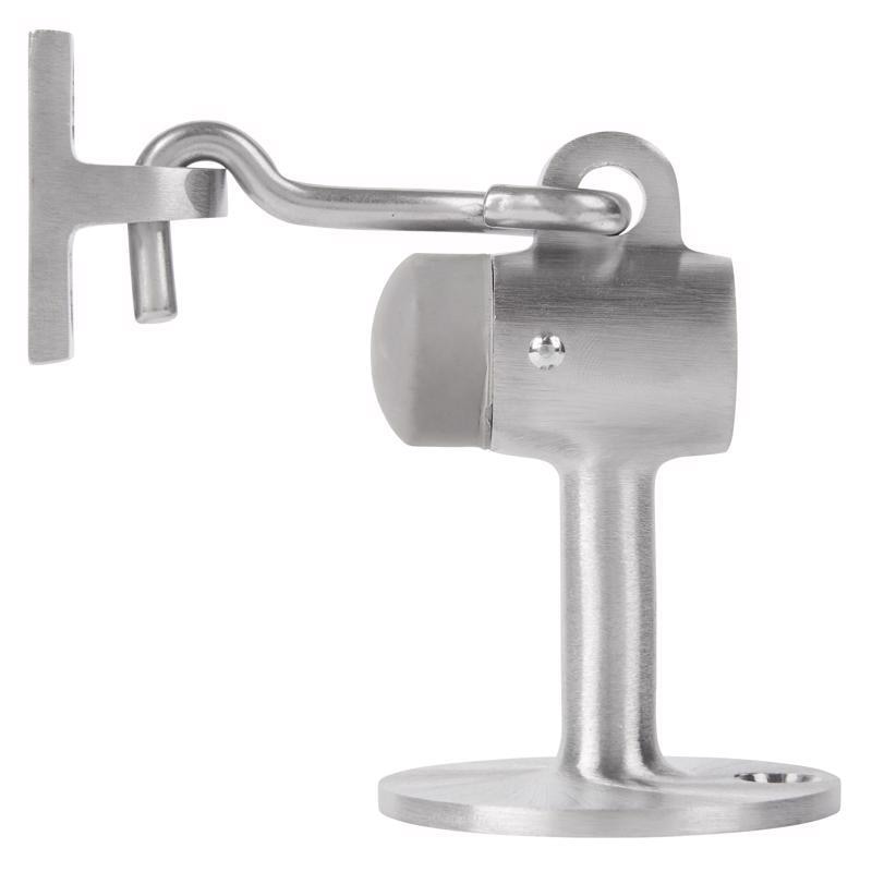 DOOR STOP STN CHMR BRASS