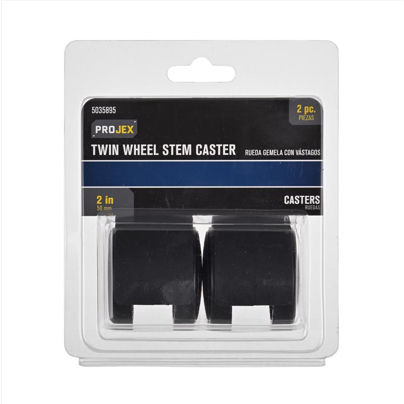 CASTER ALM 75# 2" 2PK