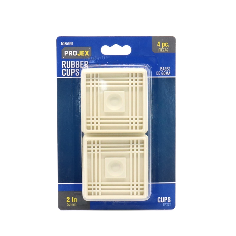 FRNTR CP RBR SQR 2" 4PK