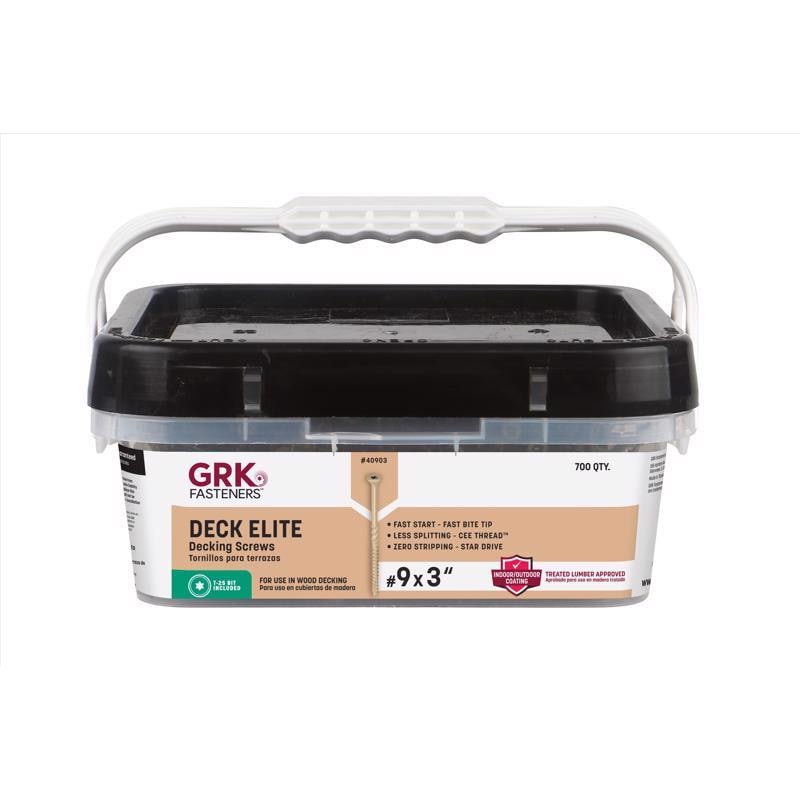 DECK SCREWS #9X3" 700PK