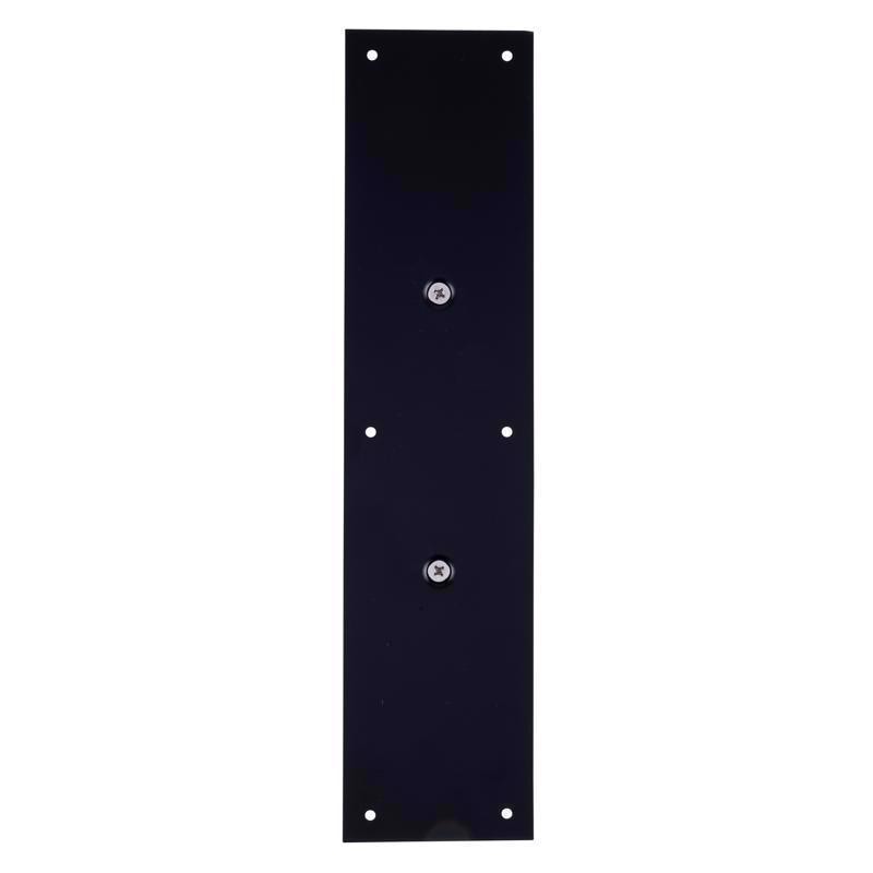 PULL PLATE MATE BLK 15"L