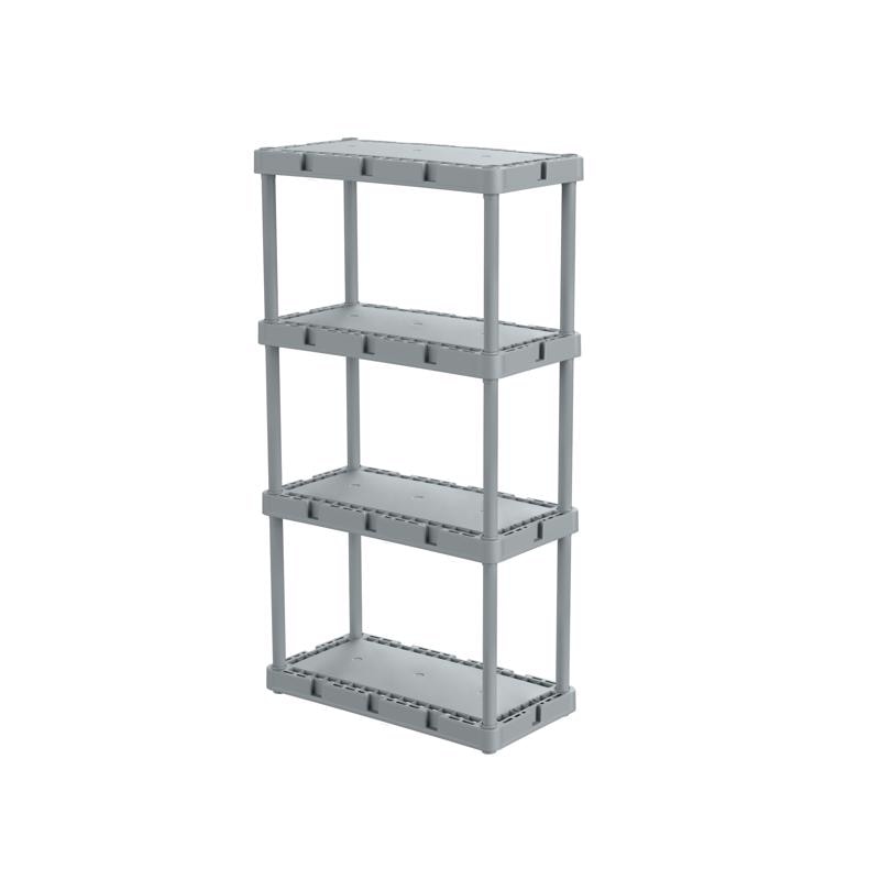 4-TIER SHELVING UNT GRAY