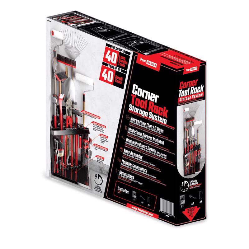 CORNER TOOL RACK