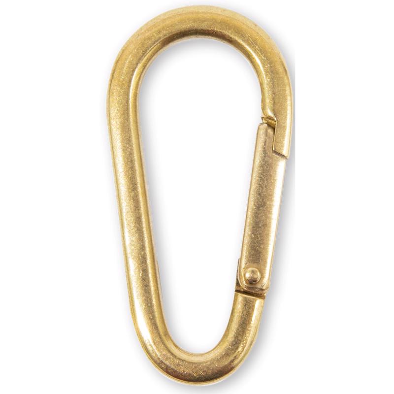 CARABINER BRASS GOLD