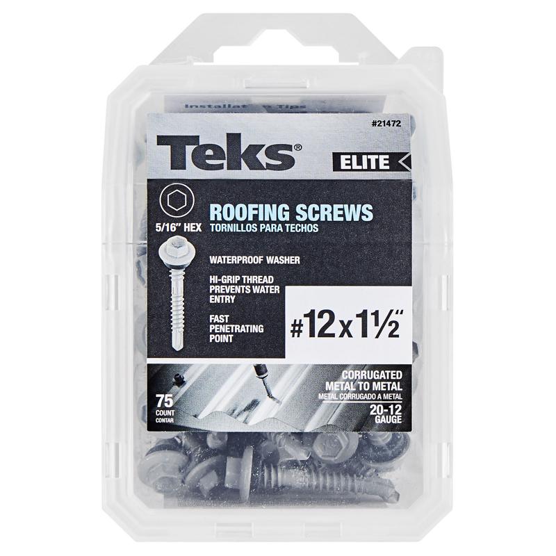 RF SCRW #12X1-1/2" 75PK