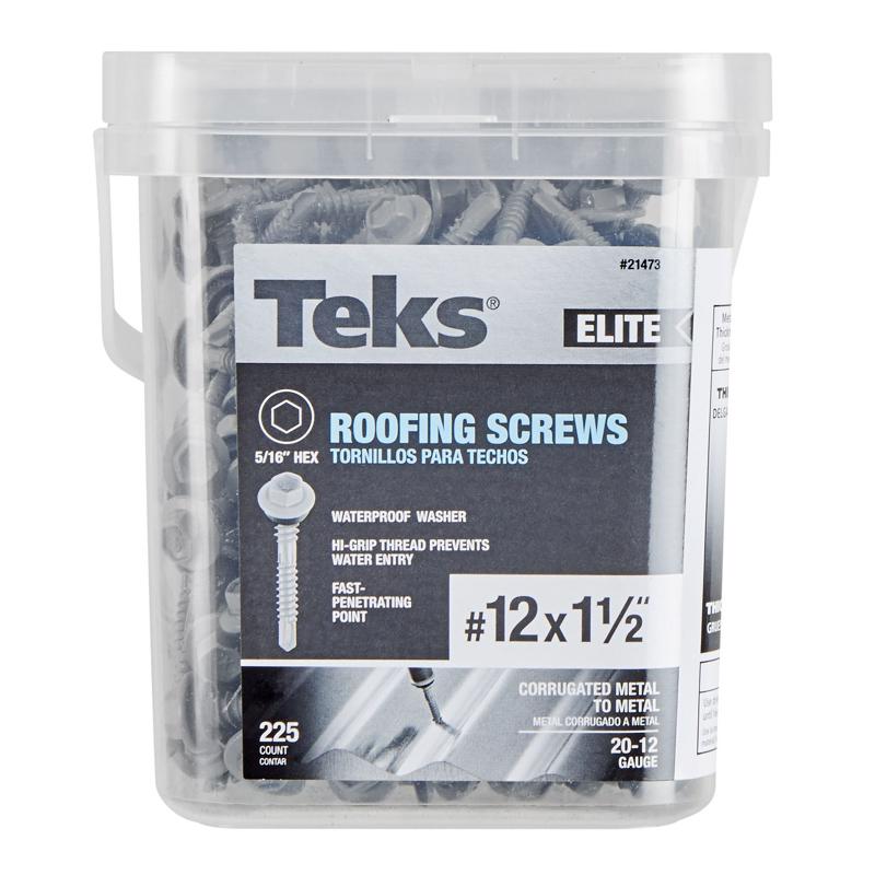 ROOF SCRW#12X1-1/2"225PK