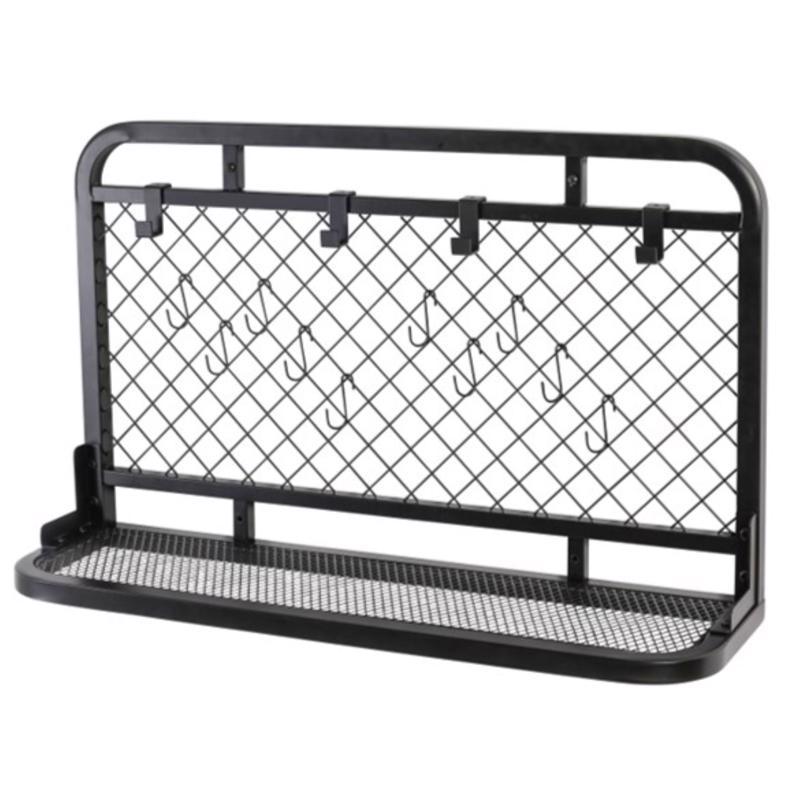 SHELF RACK SS MT BLK 32"