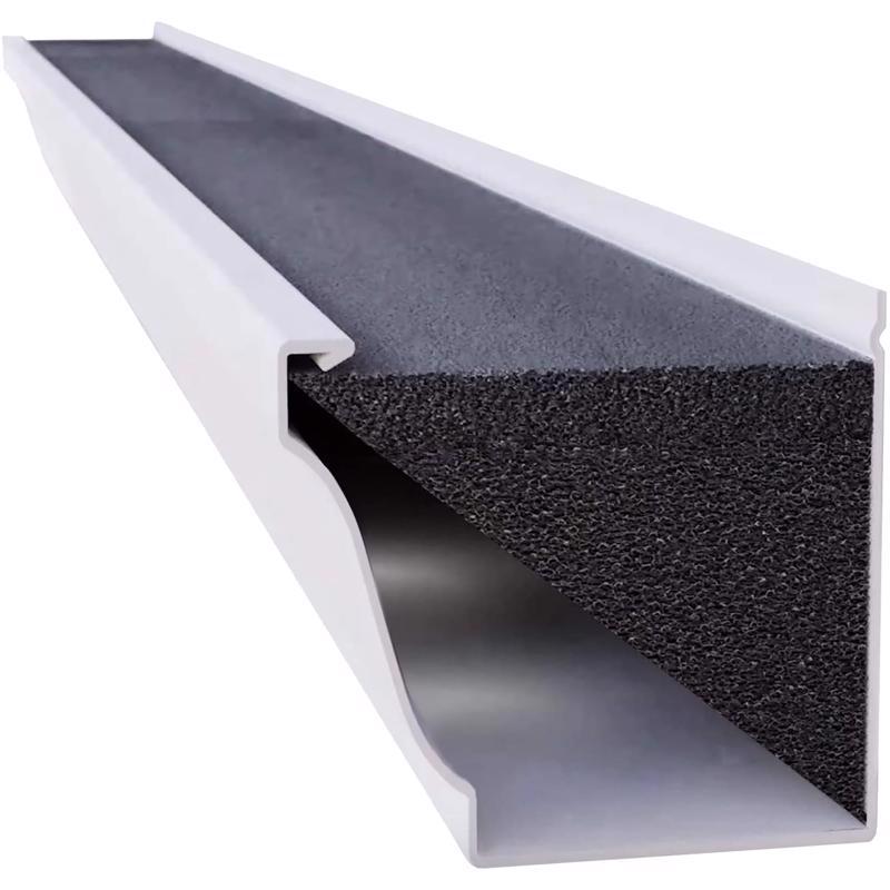 GUTTER GUARD K BLACK 5"