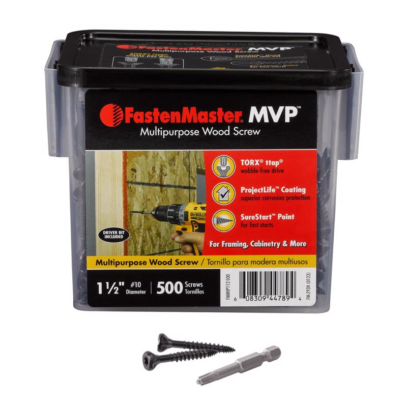 WOOD SCREW 1-1/2" 500PK