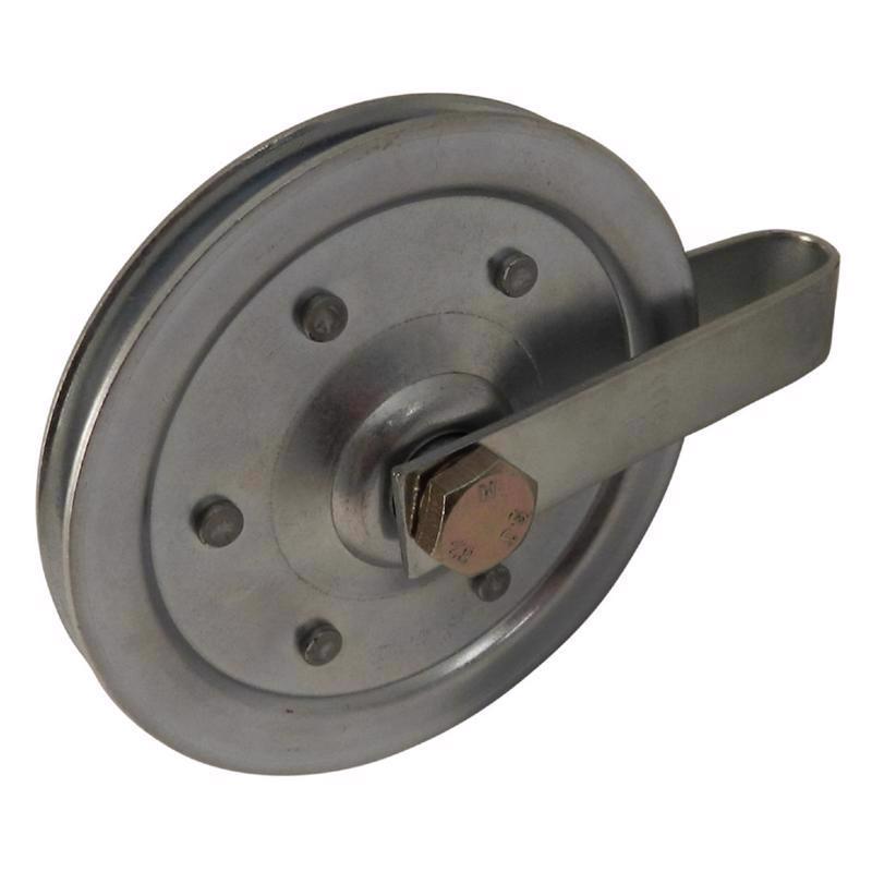 PULLEY AL GRY 4X0.63"