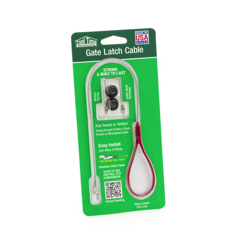 GATE LATCH CABLE SS PULL