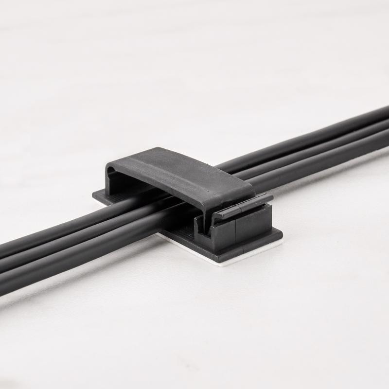 CBL CLP M BLK 3.38" 10PK