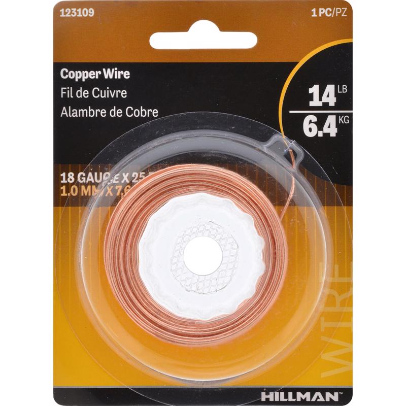 HBY WIRE COPPER 18GA 25'