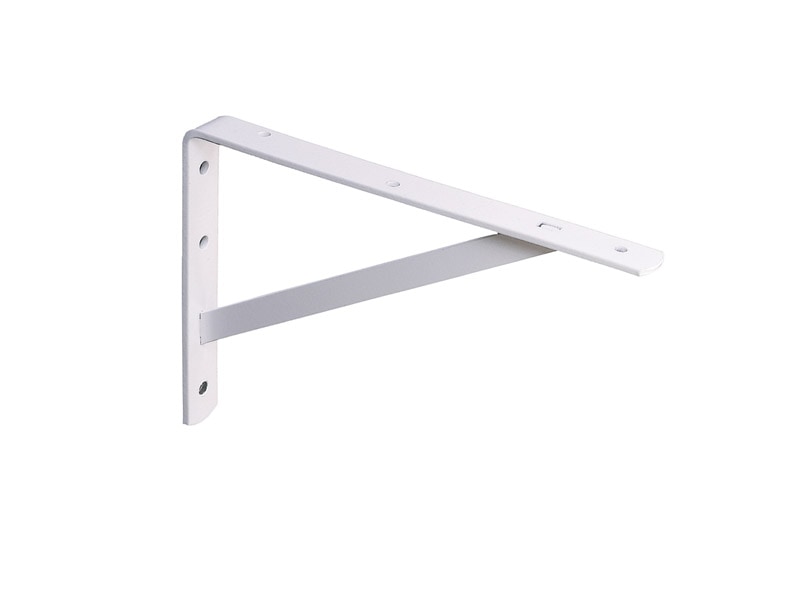 BRACKET SHELF "L" 12"WHT