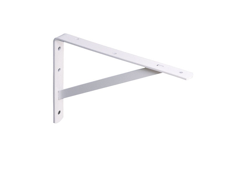 BRACKET SHELF "L" 16 WHT