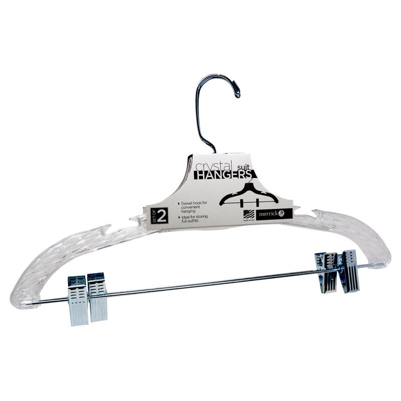 ST HNGR W/CLPS PLST 2PC