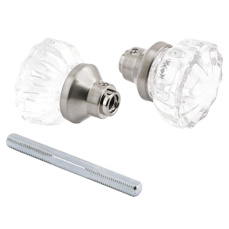 DOORKNOB SET WITH GLASS