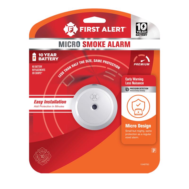 SMK DETECTOR BTRY-PWRD