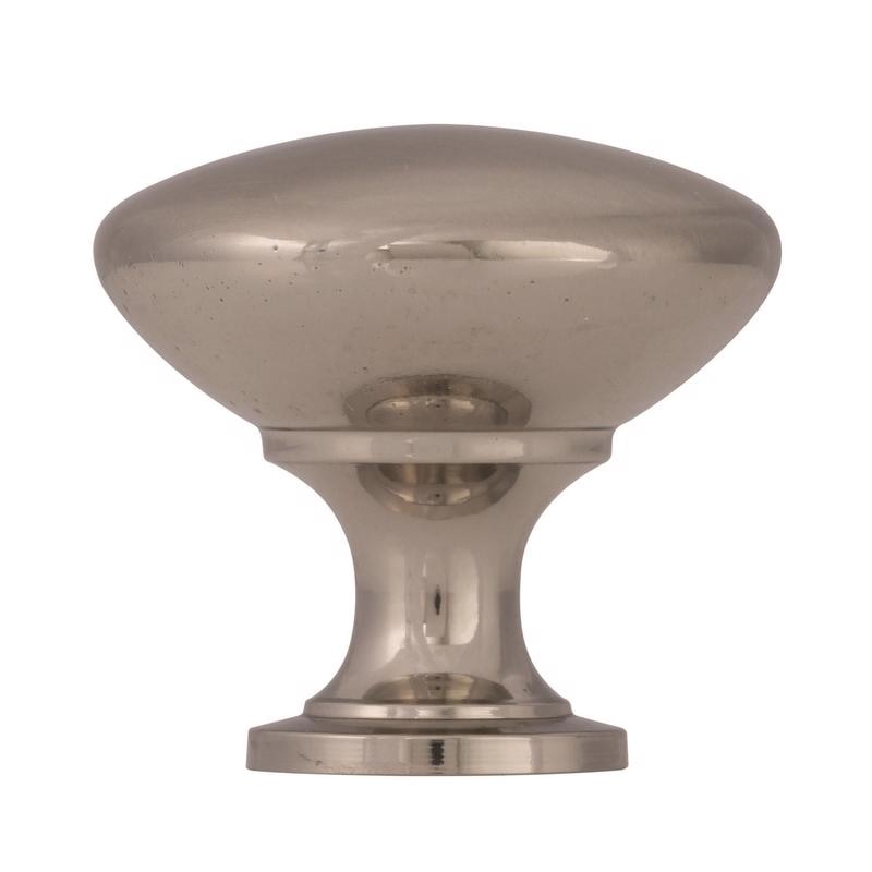 KNOB 1-3/16"RND CHROME