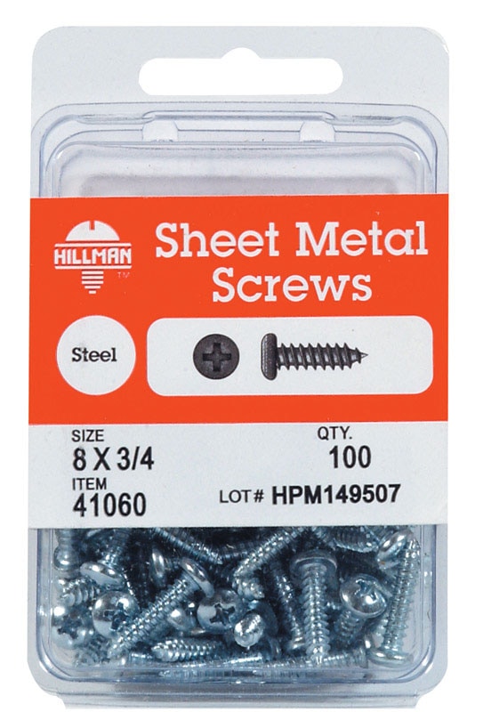 SMTL SCRW PHL 10X3/4" 75PK