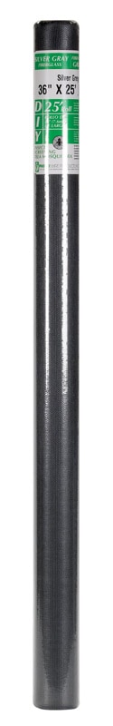 SCREEN FIBER 36"X25' GRY