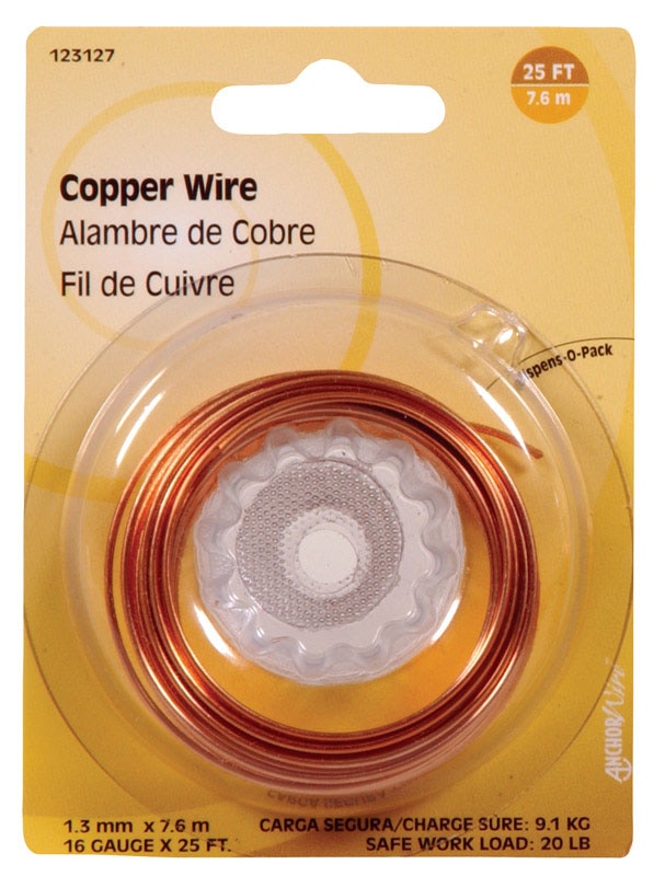 HBY WIRE COPPR 16GA 25'