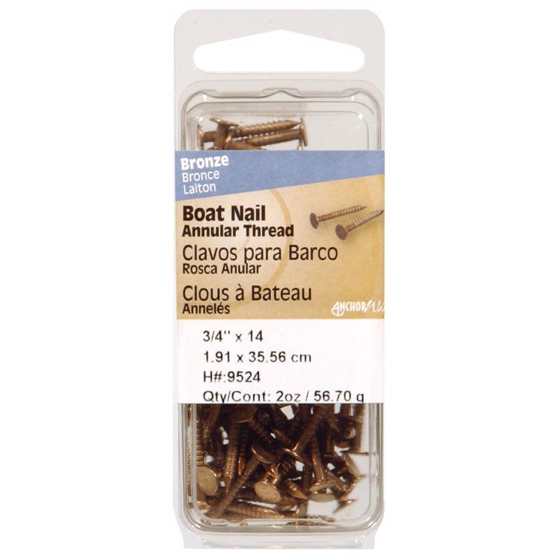 BOAT NAIL 1X14 BRZ 2OZ