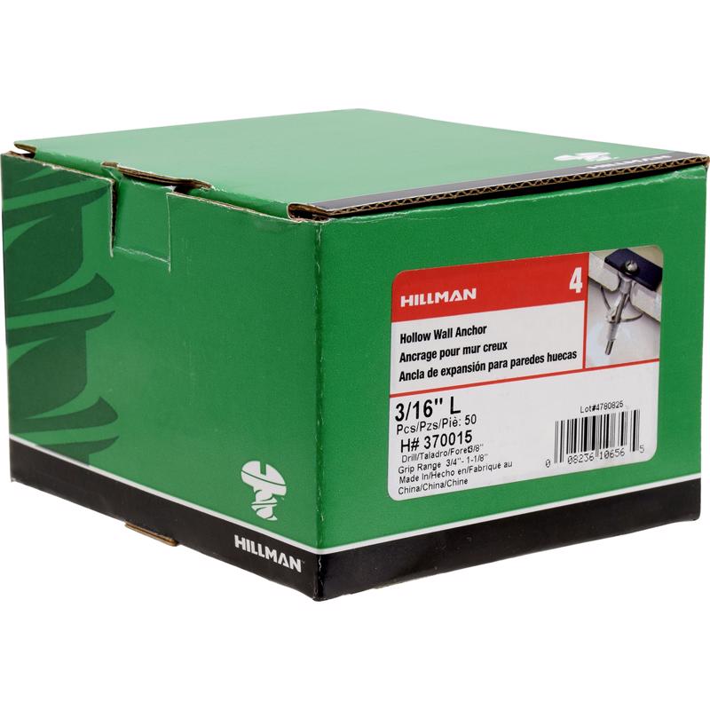 HOLLOW WALL ANCHOR 3/16L