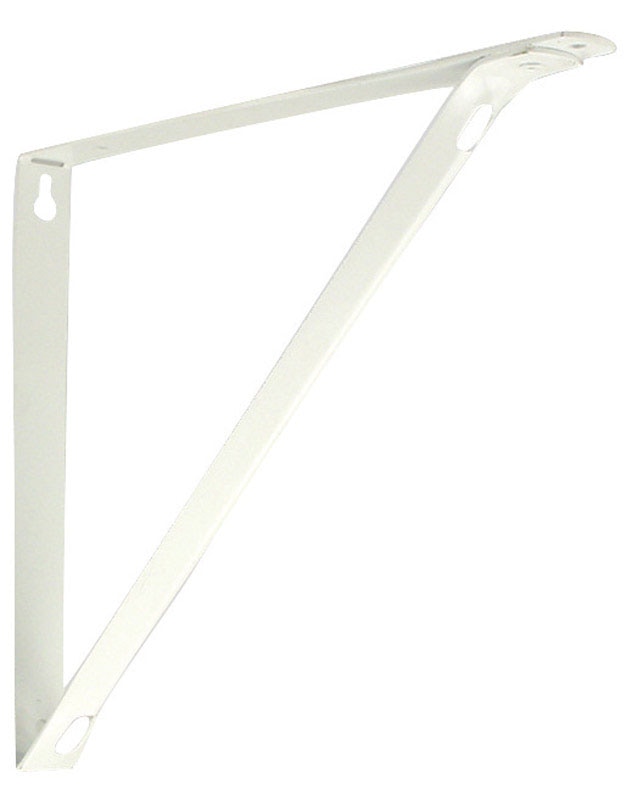 BRACKET SHELF WHT 11"