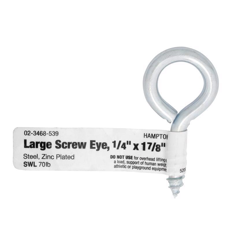 SCREWEYE LG 1/4"X1-7/8"