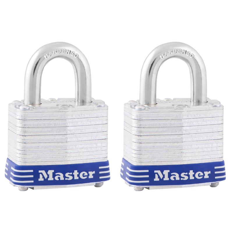 PADLOCK 1-9/16" LAM 2PK